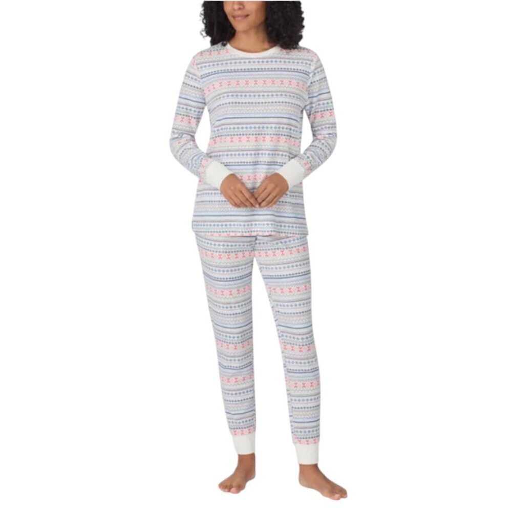 NWOT Carole Hochman 2pc Pyjama PJ Set | White
